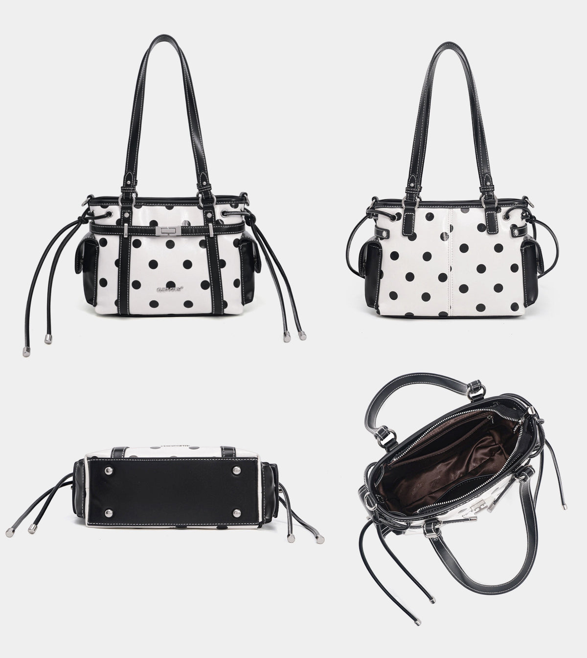 Polka Dot Basket Bag - Notkicks