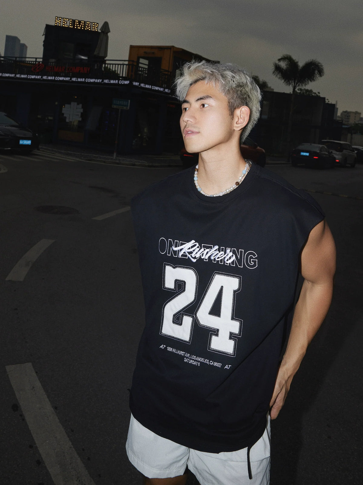 Sleeveless Graphic Muscle Tee - Notkicks