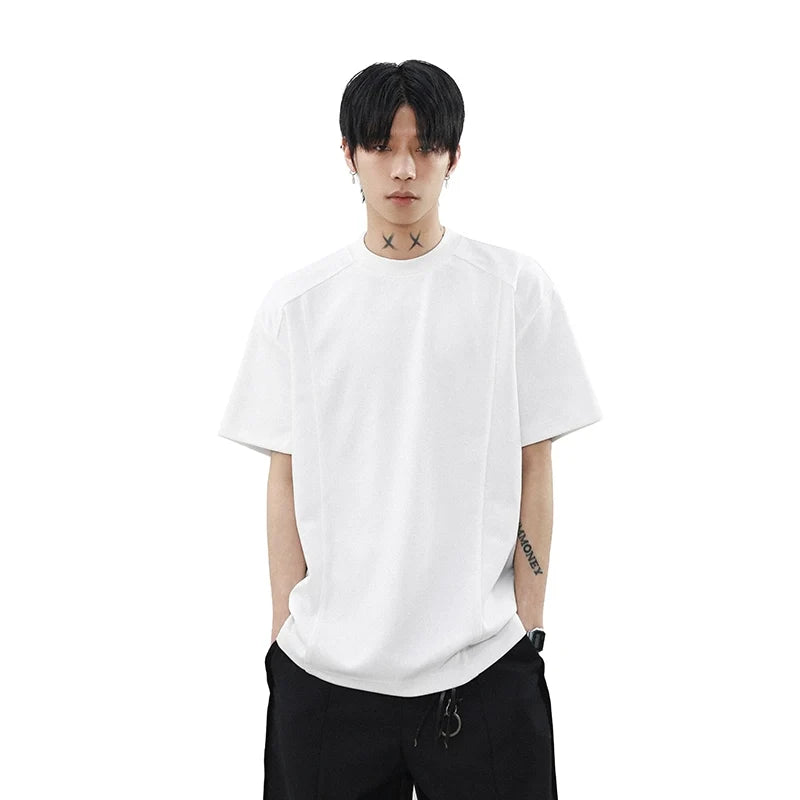 Silverline Seam Detail Relaxed Tee - Notkicks