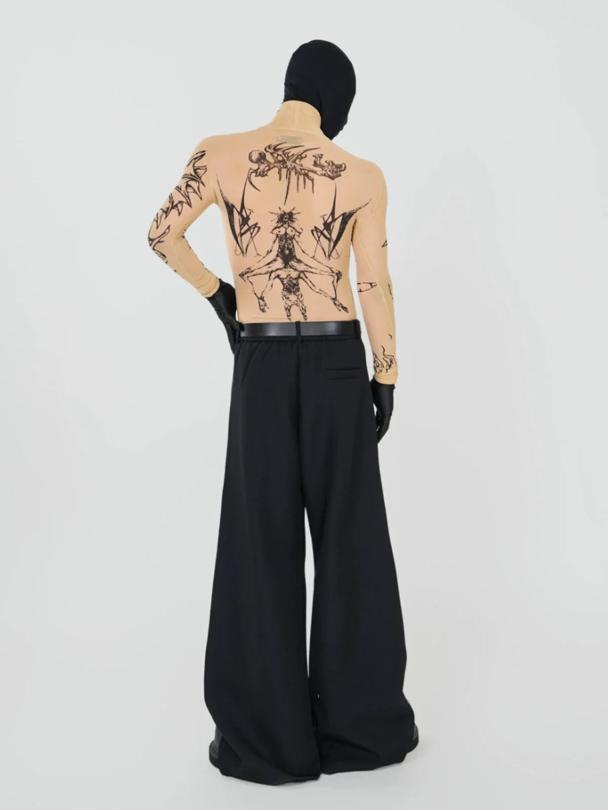Nightspawn Tattoo Mesh Top - Notkicks