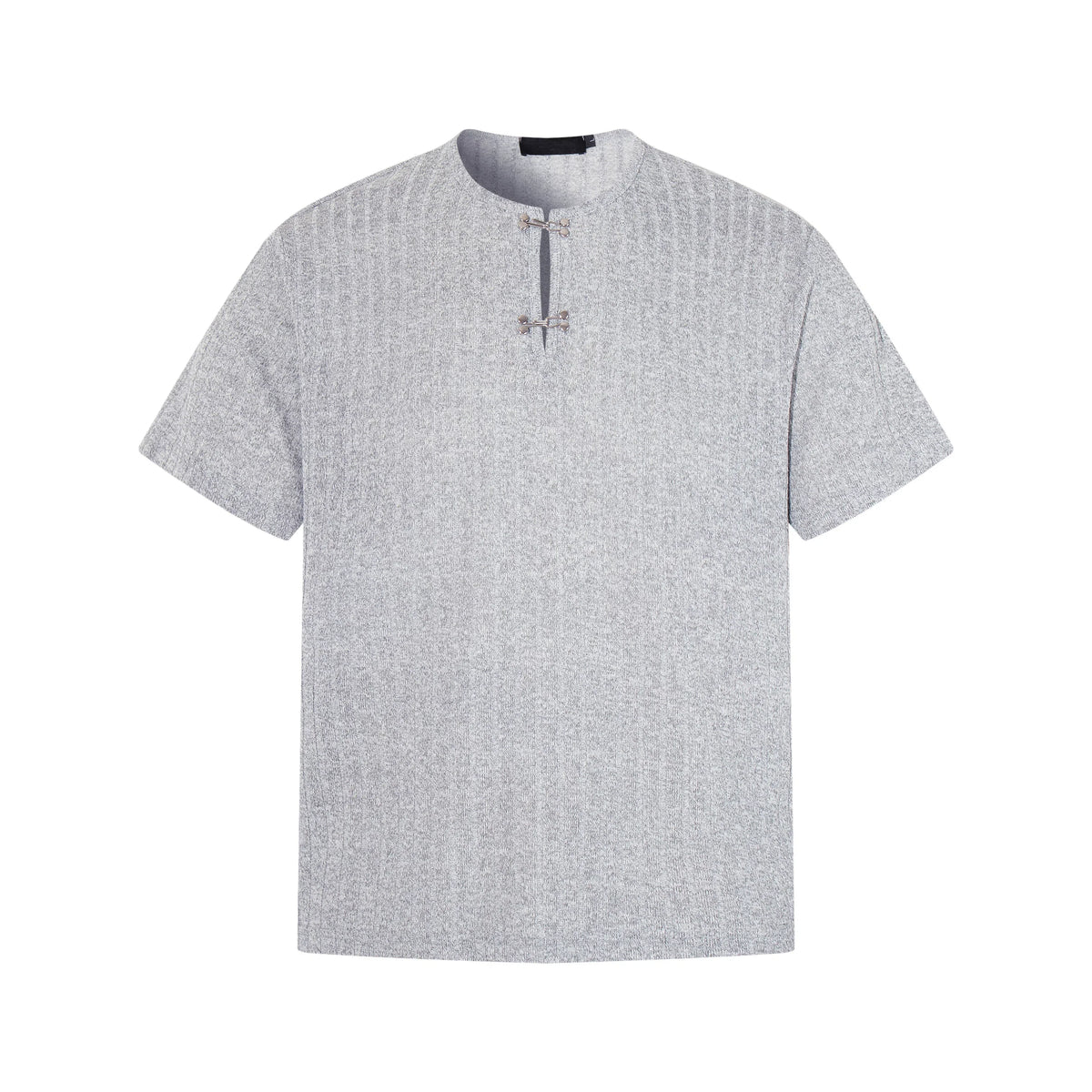 Clay Heather Textured Knit Tee - Notkicks