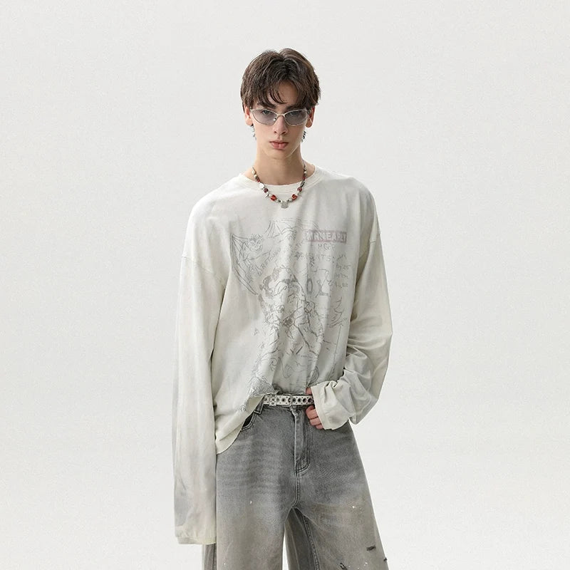 Mythic Map Sketch Long Sleeve - Notkicks