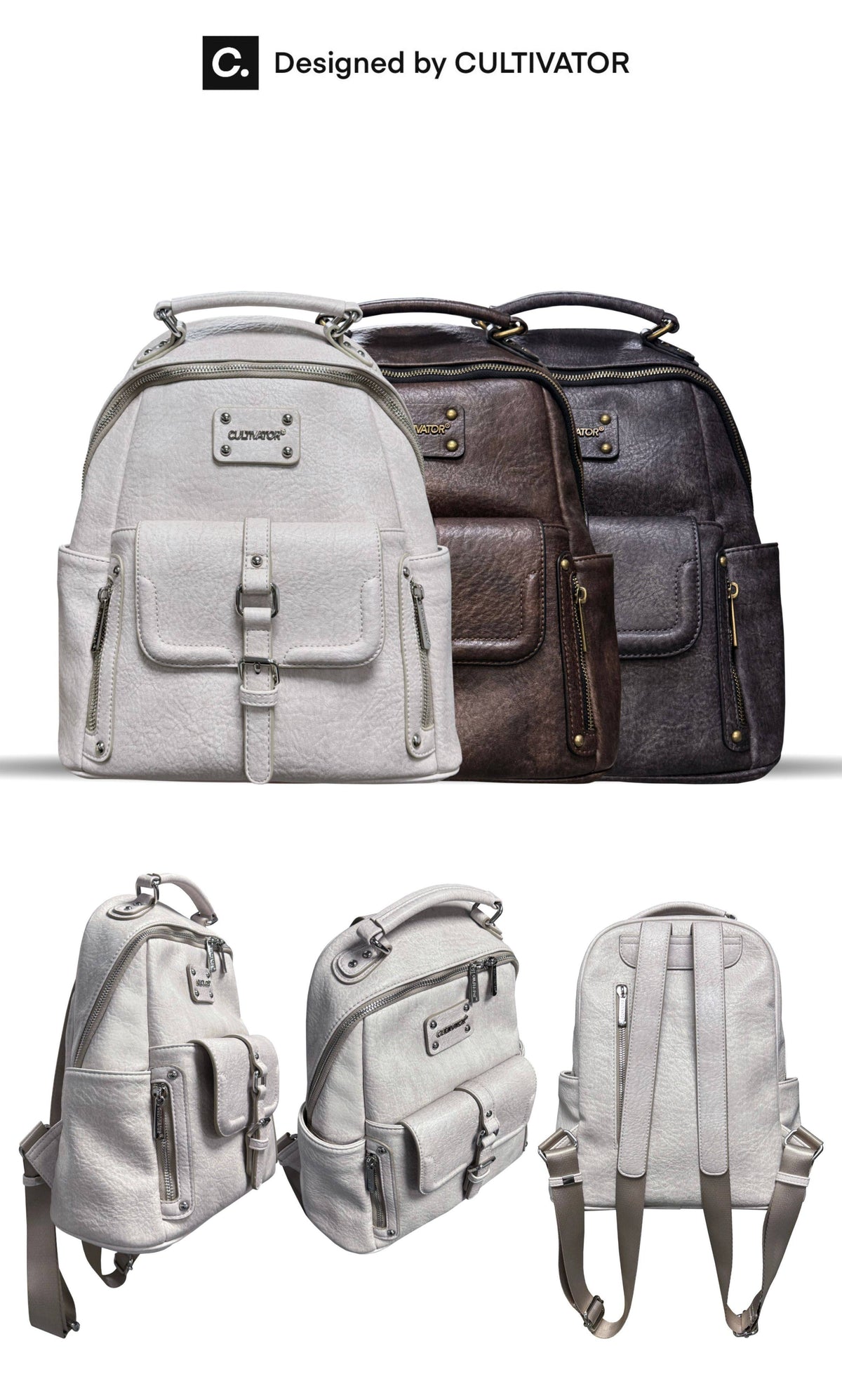 Distressed Commuter Backpack - Notkicks