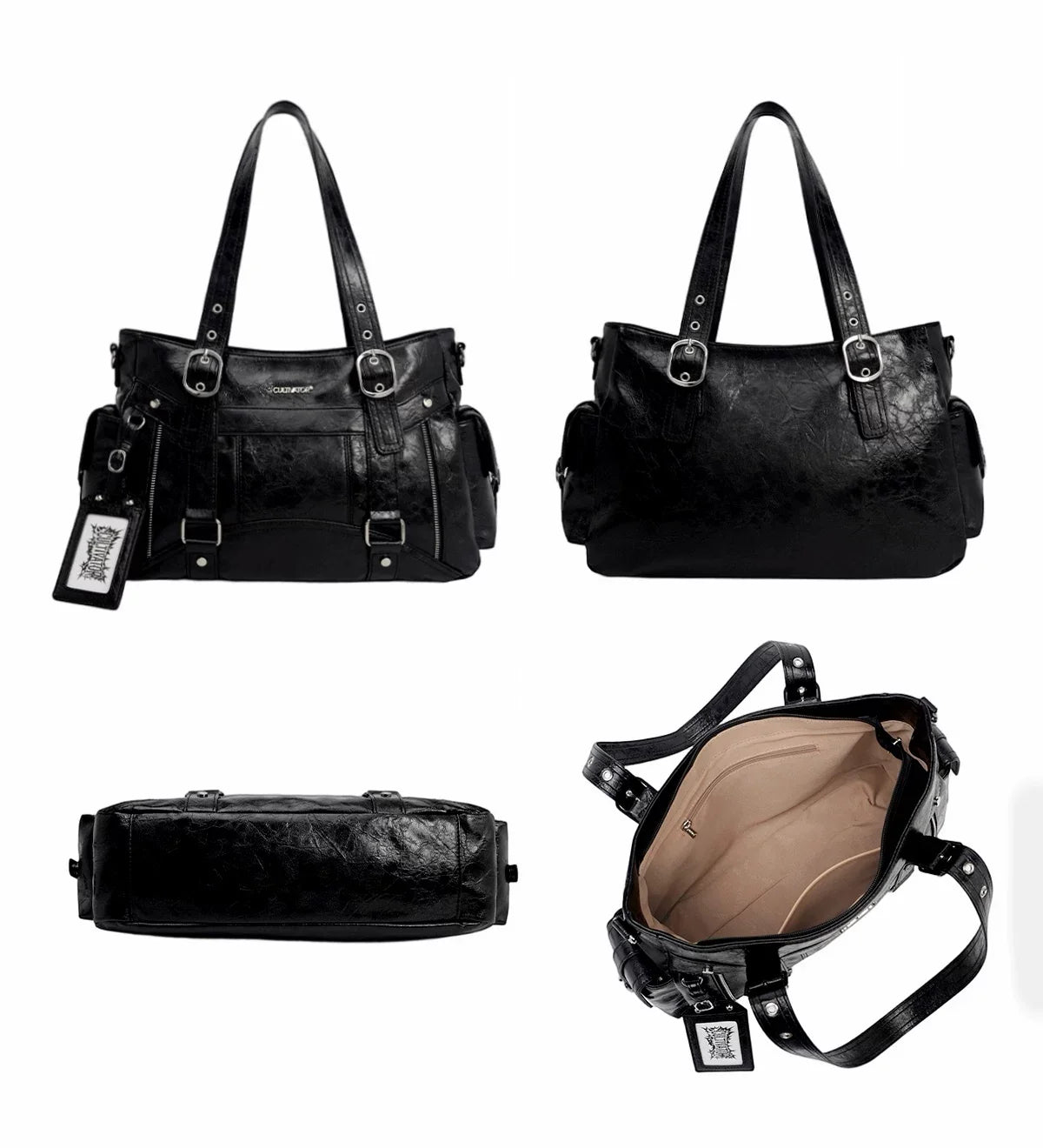 Large Biker Tote Bag - Notkicks