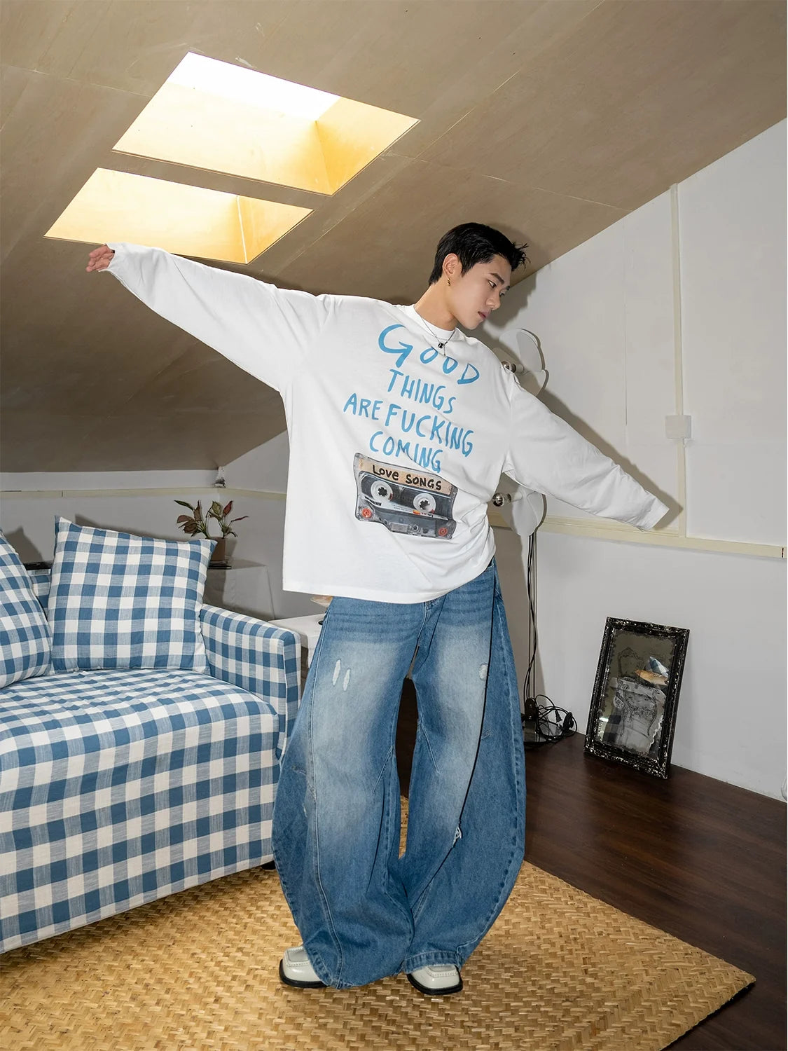 Mixtape Manifesto Oversized Tee - Notkicks