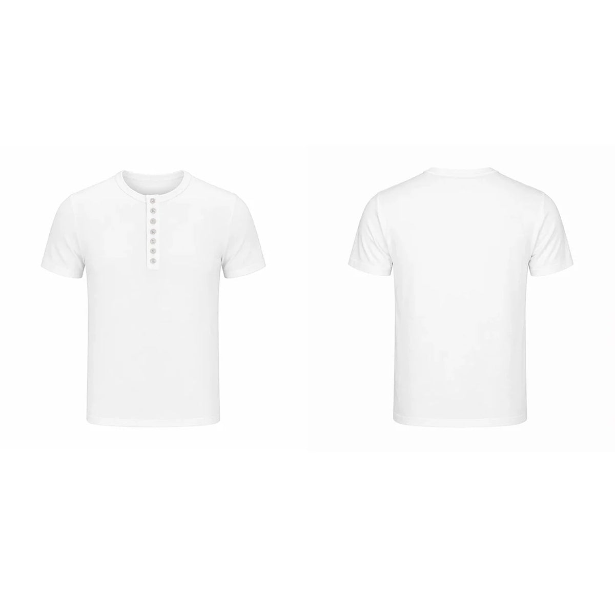 Essential Button Henley Tee - Notkicks