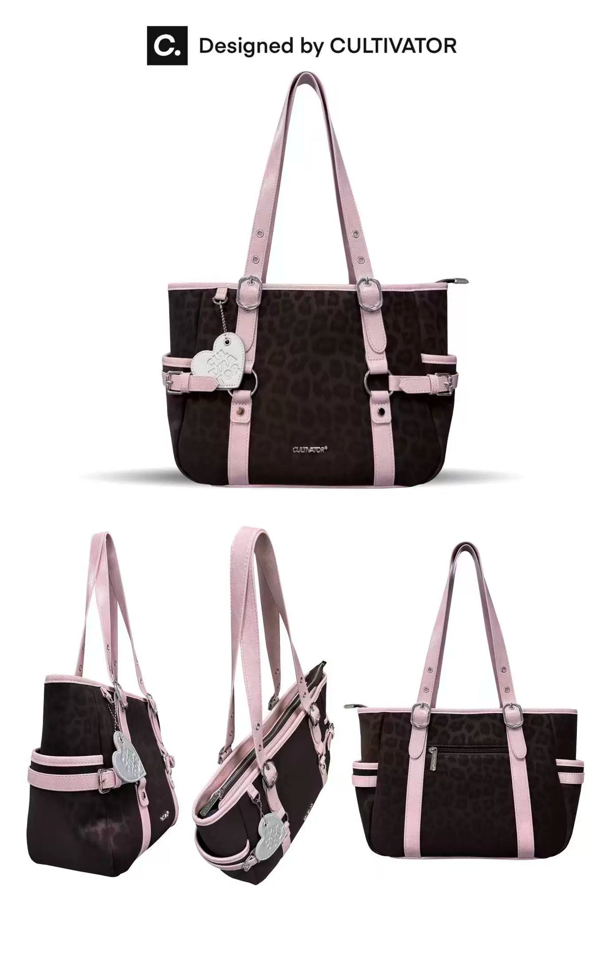 Leopard Basket Tote Bag - Notkicks