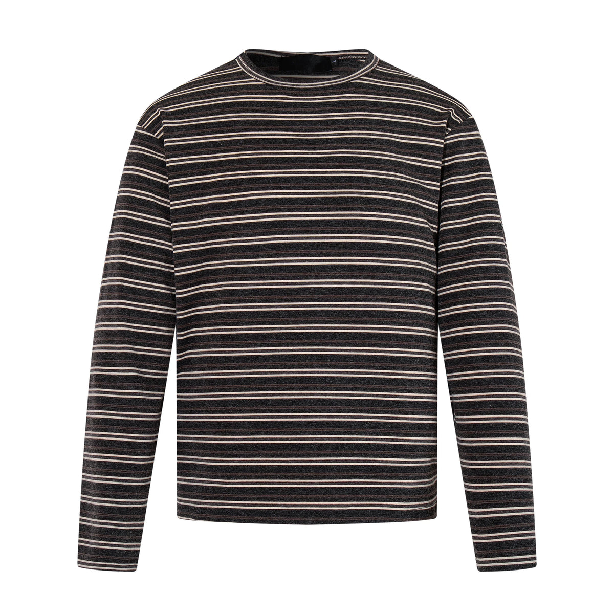 Strata Stripe Long‑Sleeve Tee - Notkicks