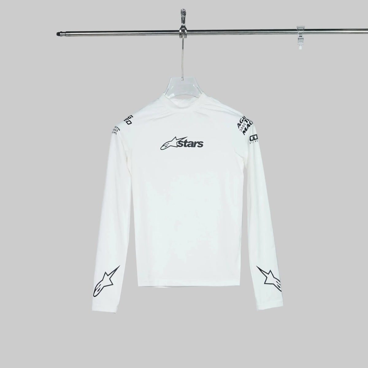 Astroline Black Apex Racing Baselayer Tee - Notkicks