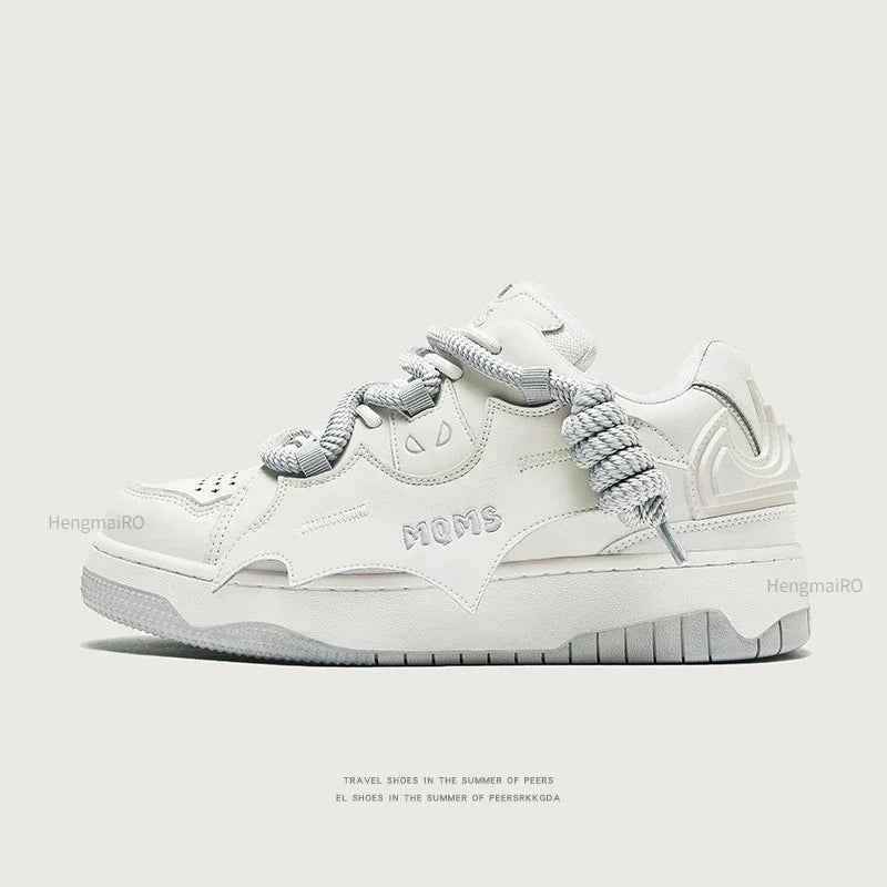 Moms Velzard Moer Shoes - Luxury Distressed "Mummy" Avant-Garde Sneakers