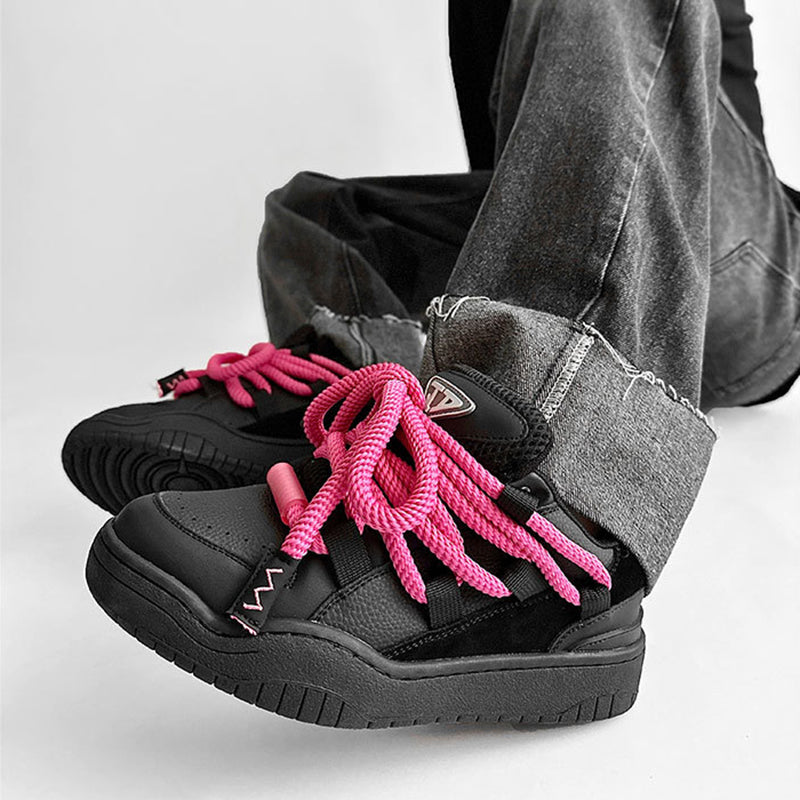 Thick Chunky Sole Sneakers - Original Architectural Platform Trainers | LuxuryUrbanwear - Luxuryurbanwear