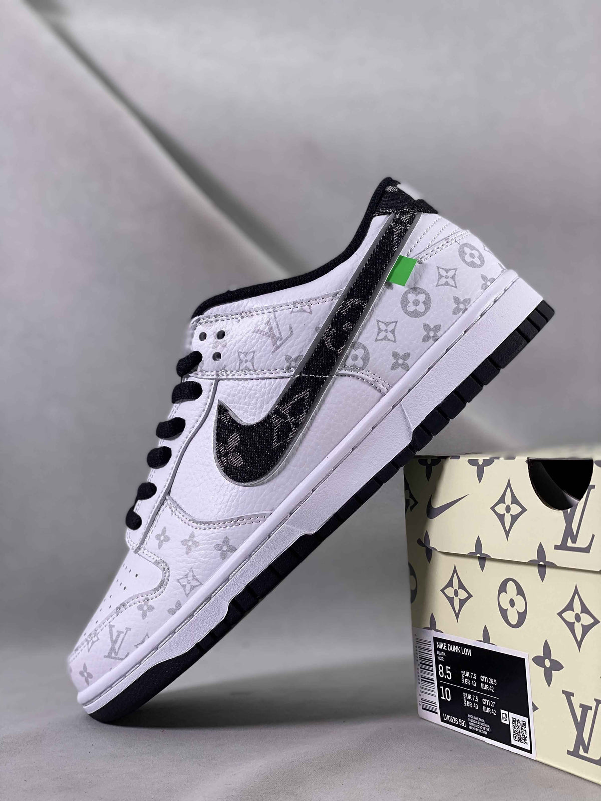 Custom SB Dunk Low x Monogram 0526 591 SneakerNational