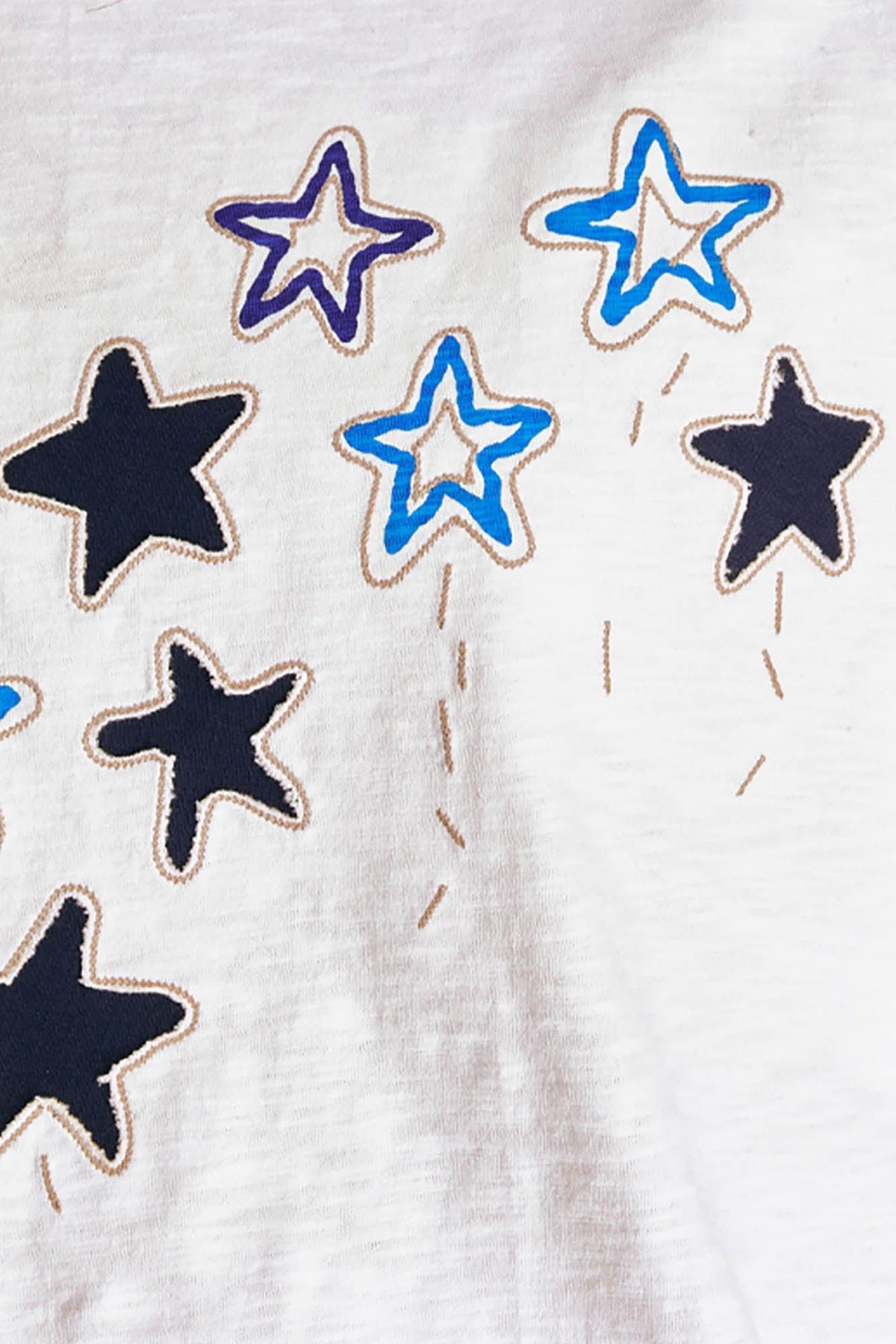 Star Parade Graphic Cotton Tee - Notkicks