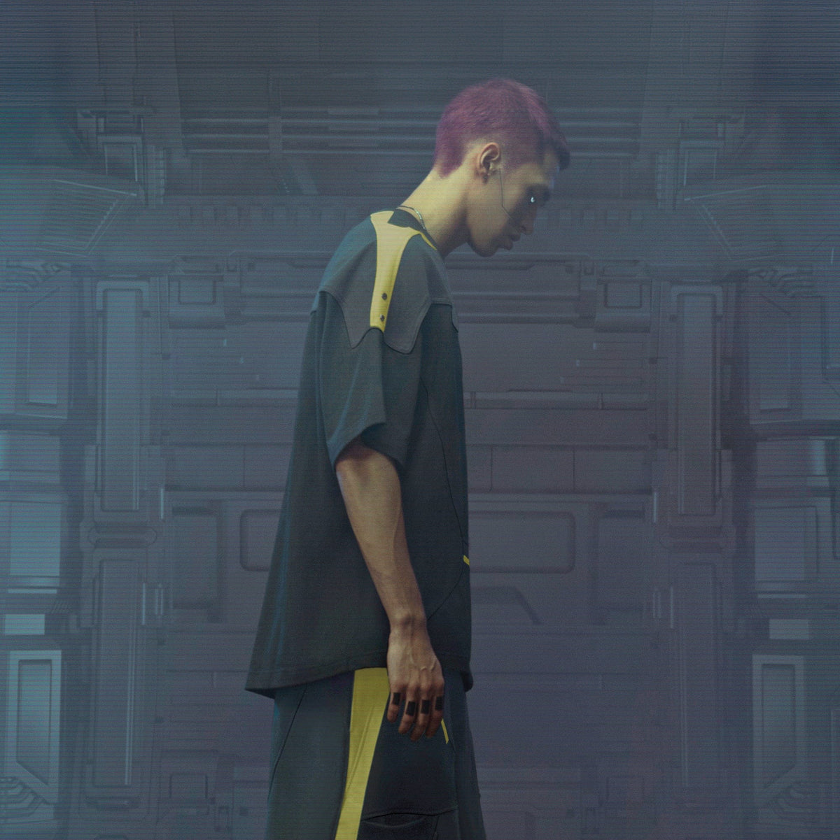 Cyberpunk Gaming Tee Yellow - Notkicks