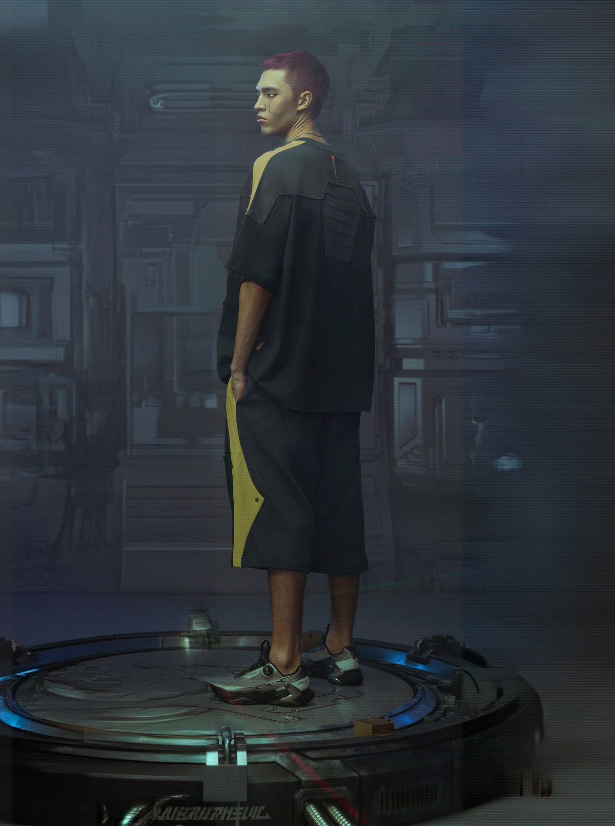 Cyberpunk Gaming Tee Yellow - Notkicks