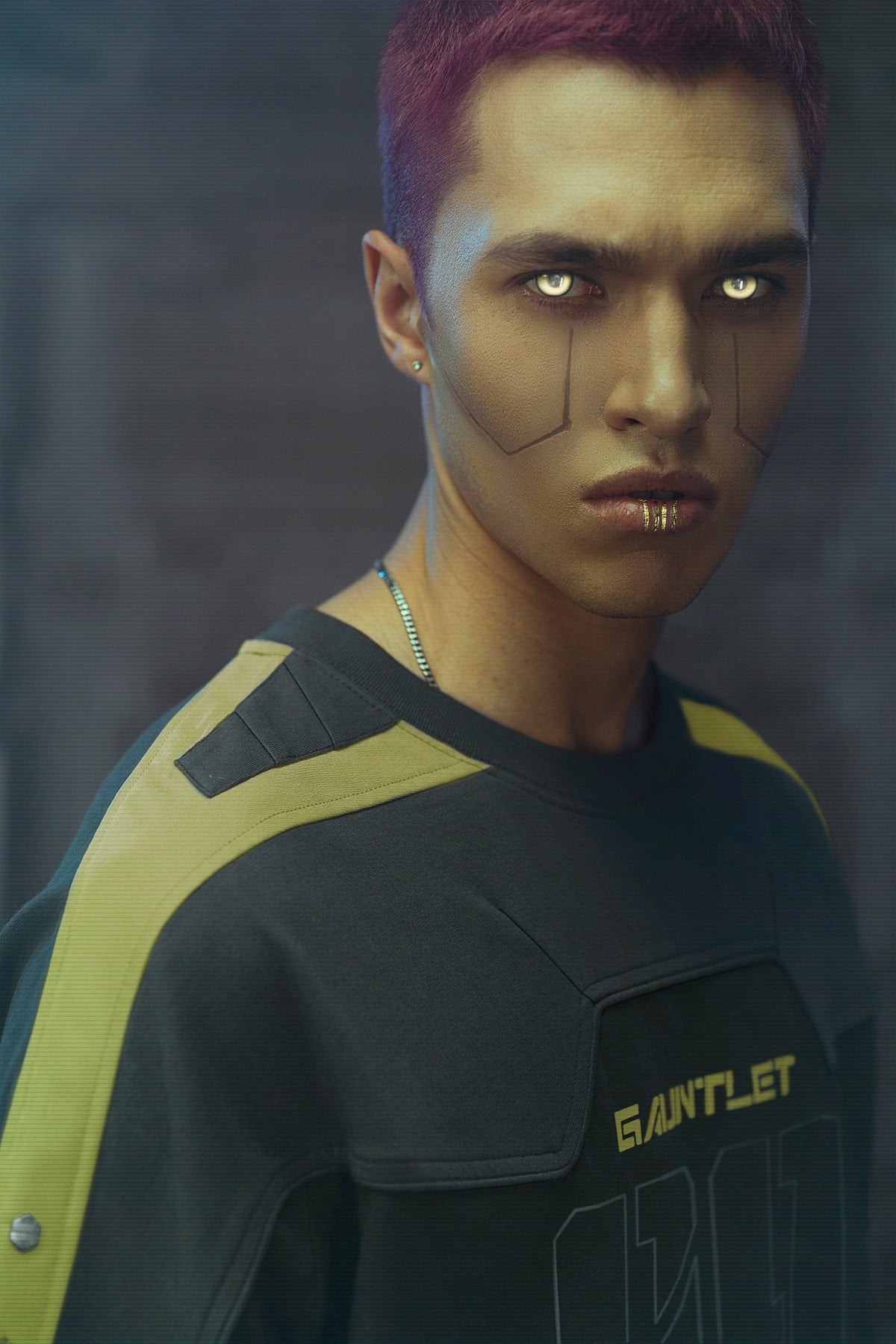 Cyberpunk Gaming Tee Yellow - Notkicks