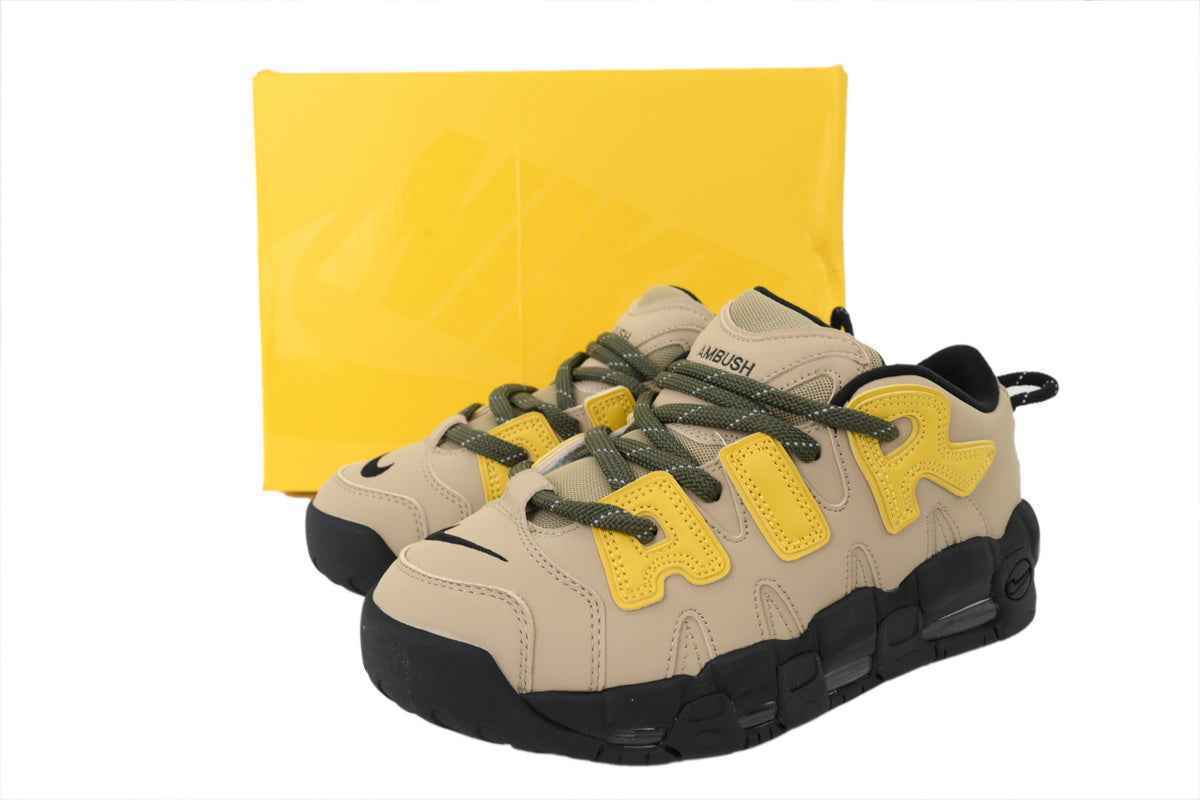 AMBUSH x Air More Uptempo Low 'Limestone' - Bold Style Meets Innovation