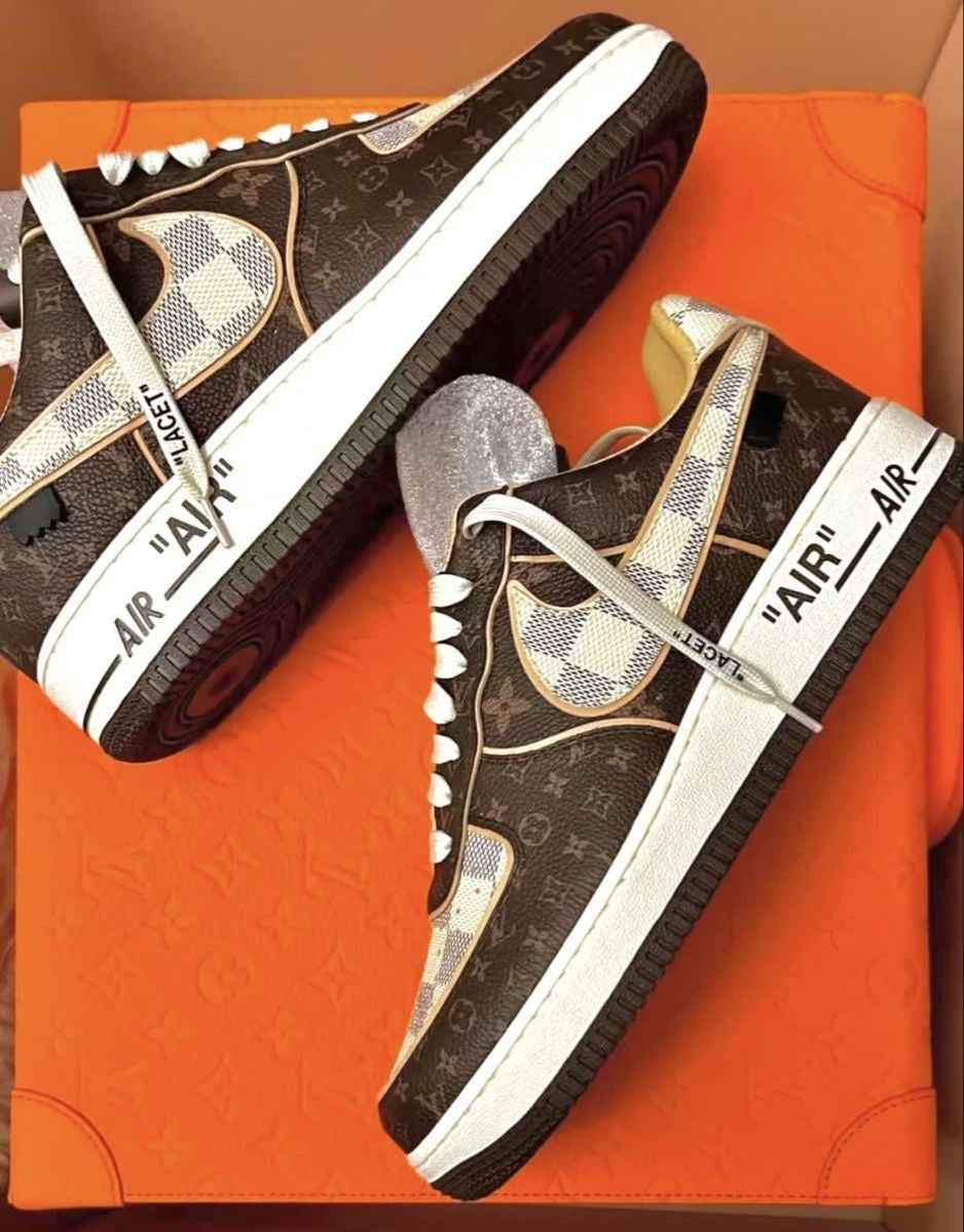 Custom Monogram Air Force 1 Low 07