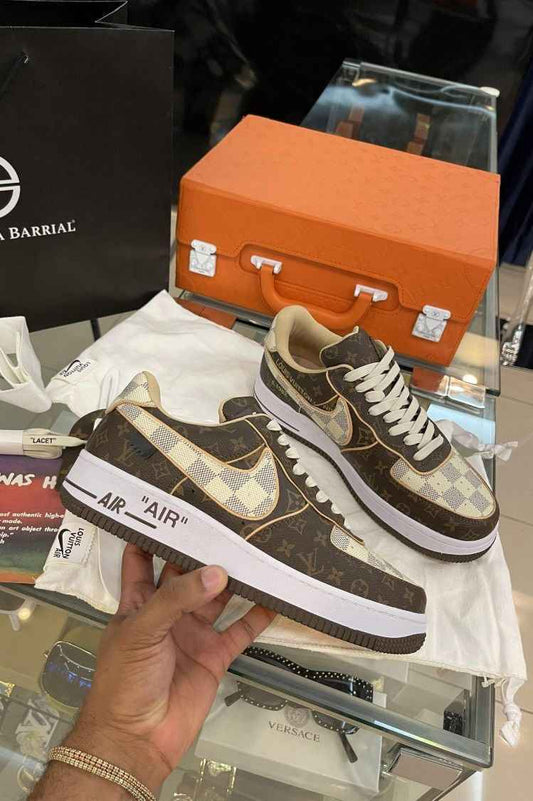 Custom Monogram Air Force 1 Low 07