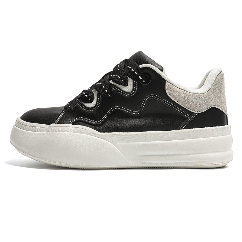Side view of Movo Splash T84 sneakers showing the waterproof shell and oversized platform