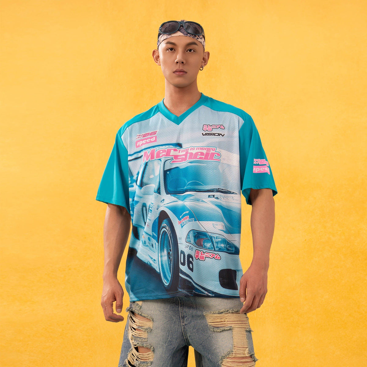 Racing Car Graphic Jersey - Notkicks