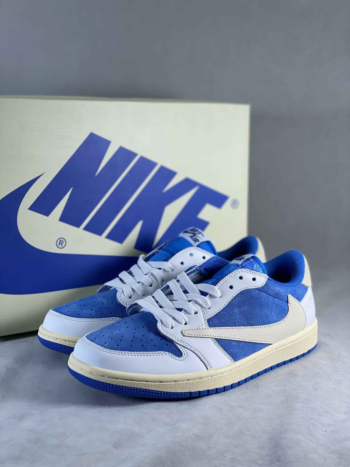 Custom Travis Scott Air Jordan 1 Low TS CQ4277 212
