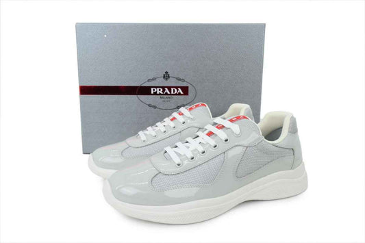 America's Cup Sneakers Off-White Gray