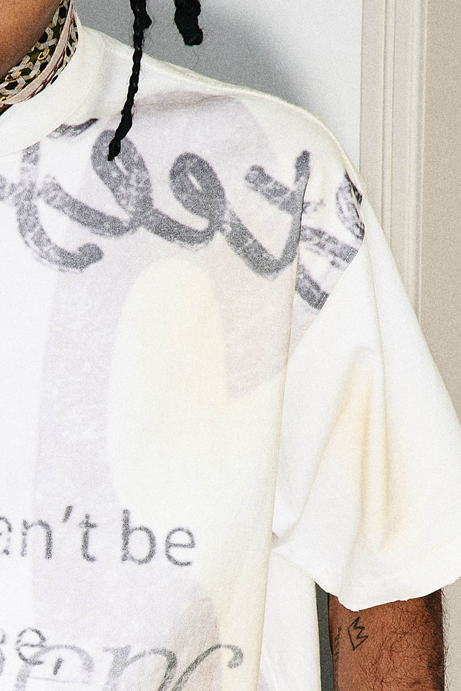 Graphic Text T-Shirt - Notkicks