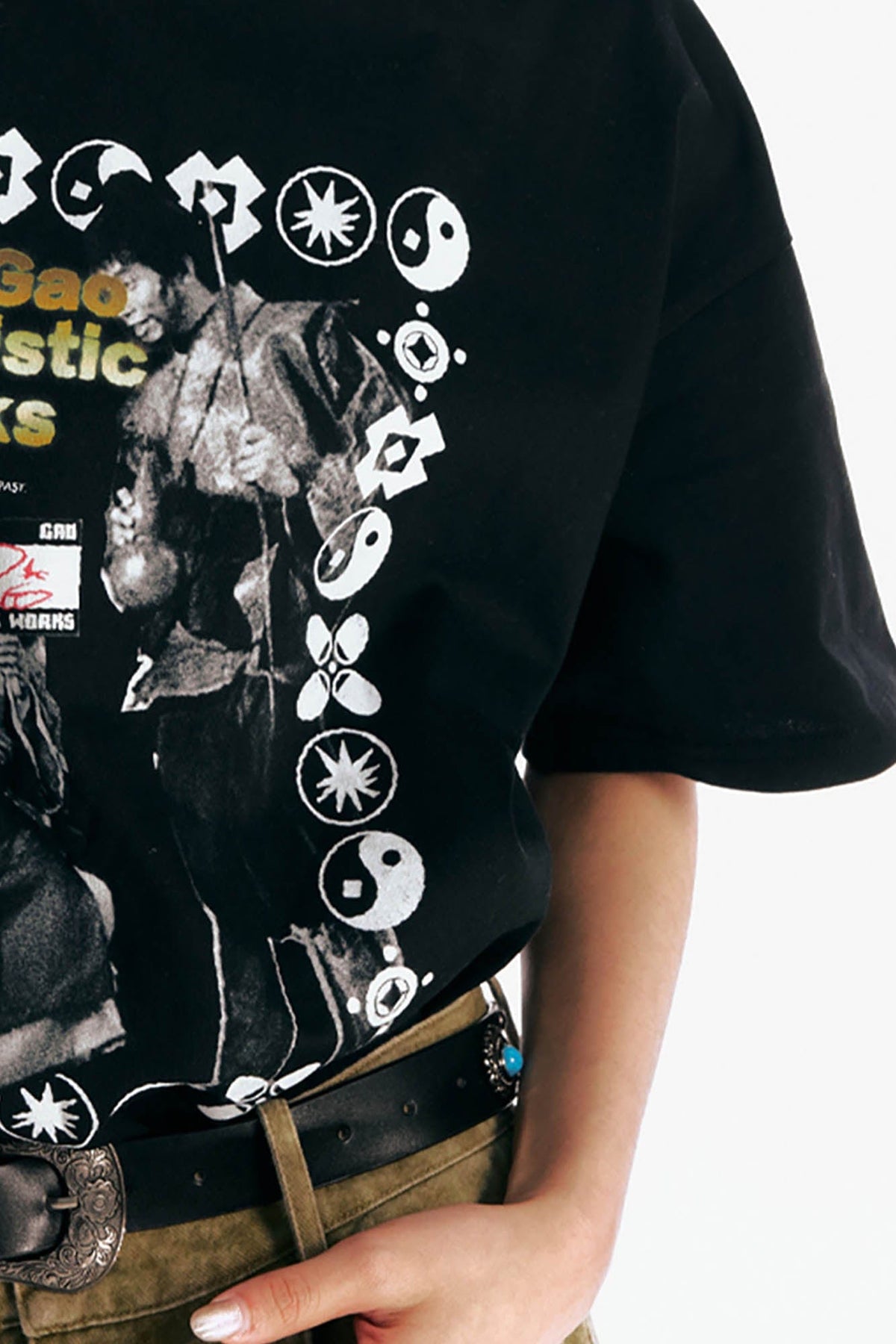 Retro Cinema Poster Cotton Tee - Notkicks