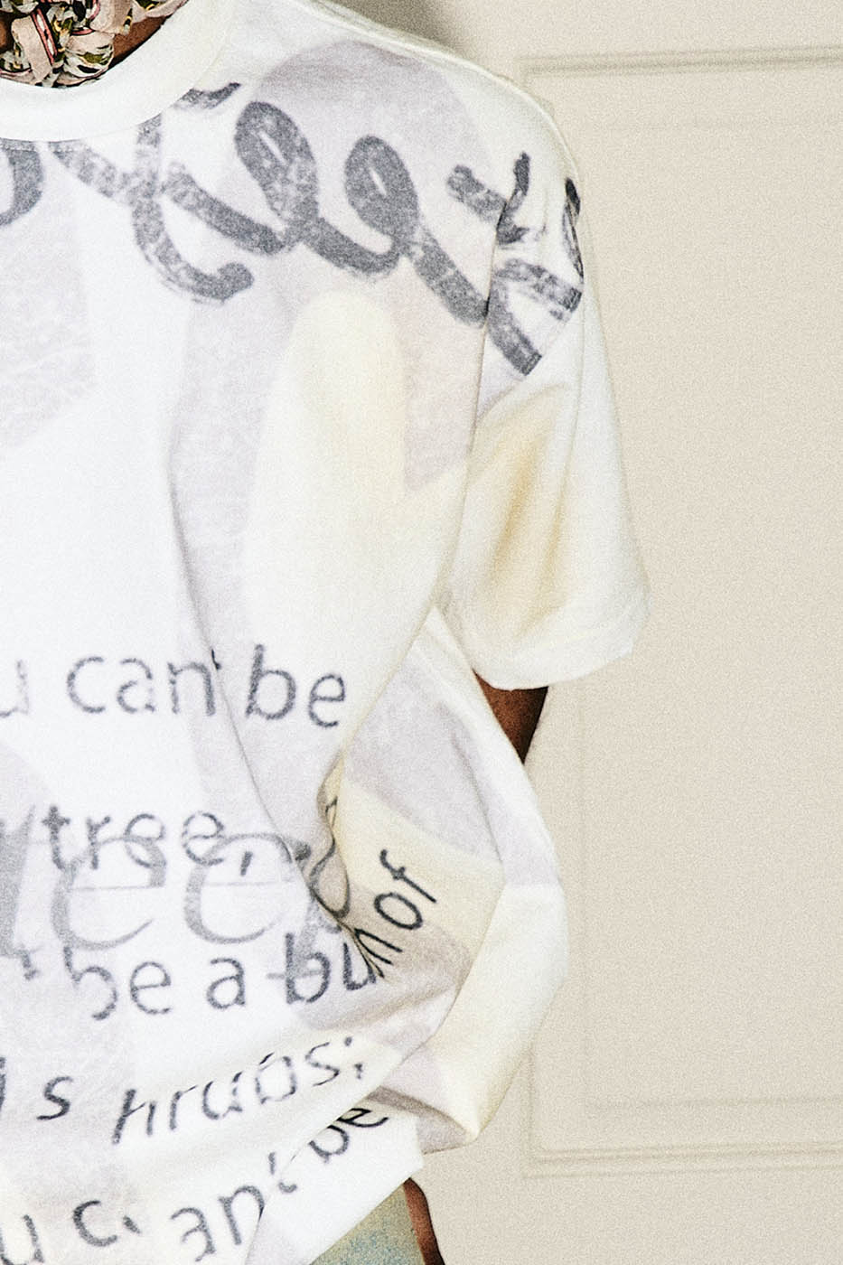Graphic Text T-Shirt - Notkicks