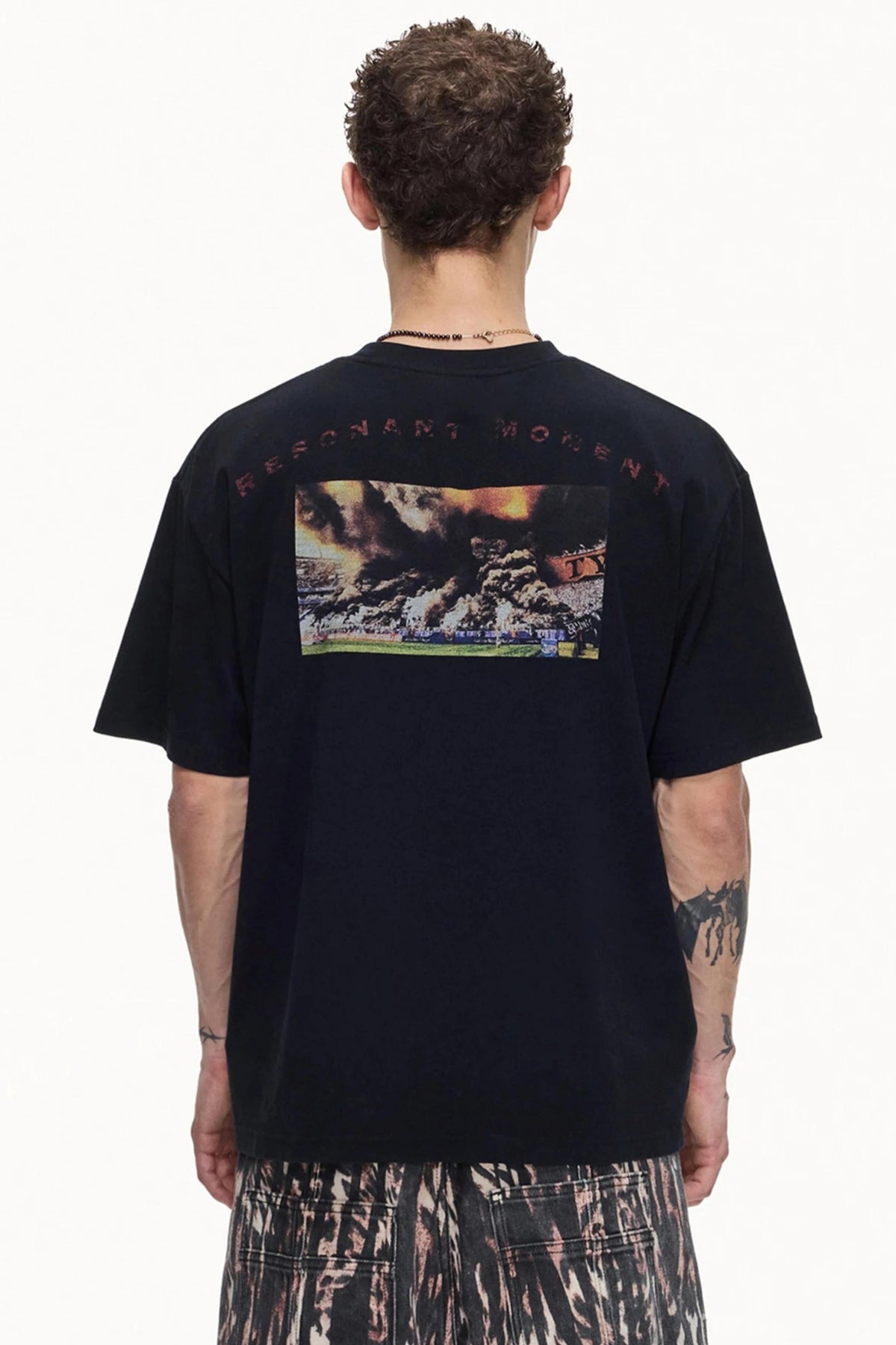 Men's Retro Distressed Cotton Tee - Notkicks