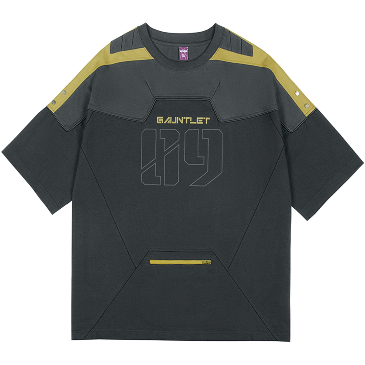 Cyberpunk Gaming Tee Yellow - Notkicks