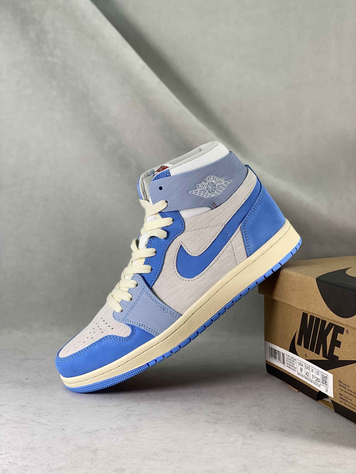 Custom Air Jordan 1 ZM Air CMFT 2 DV1305 004 - Premium Custom Sneakers SneakerNational