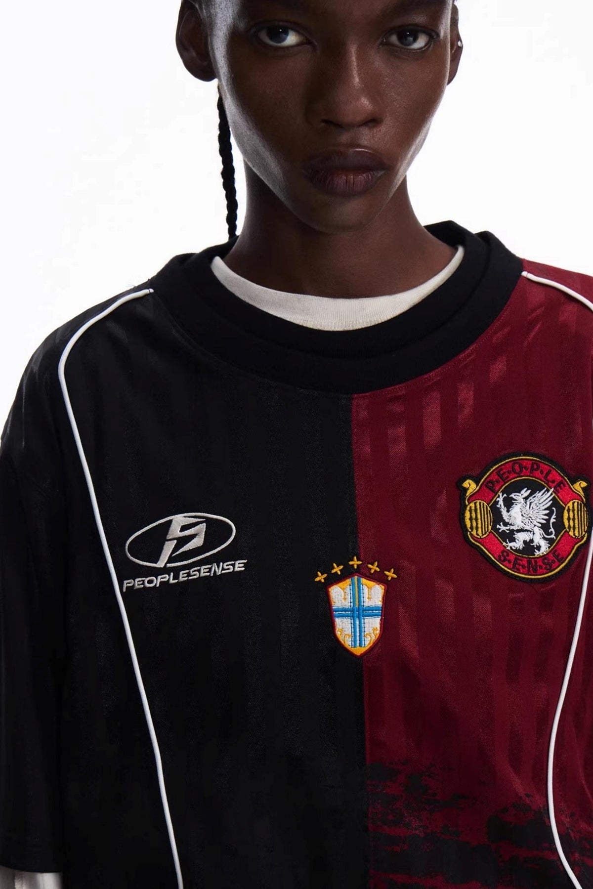 Men's Vintage Crew Neck Jersey Top - Notkicks