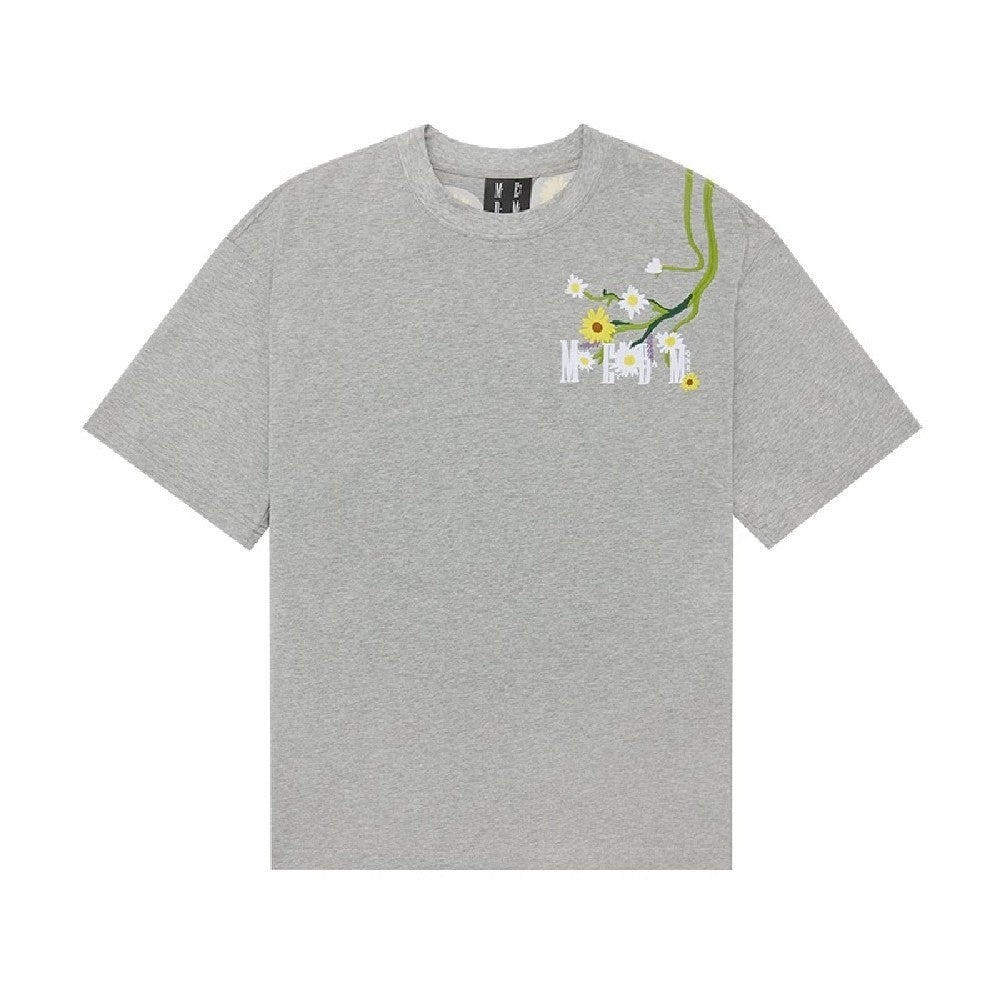Flowers Logo Embroidered Tee - Notkicks