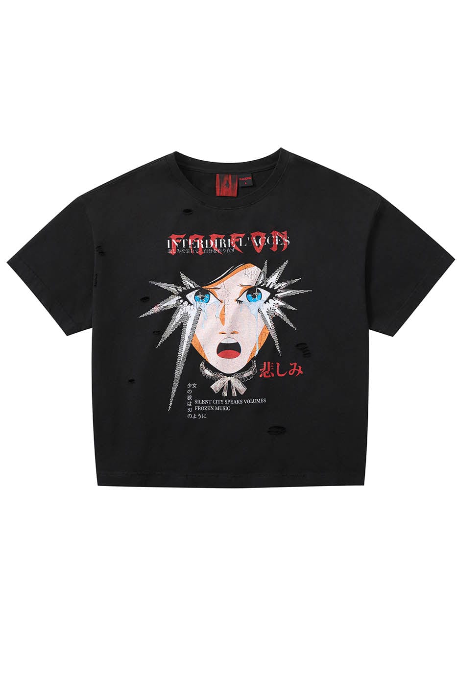 Anime Girl Graphic Tee - Notkicks