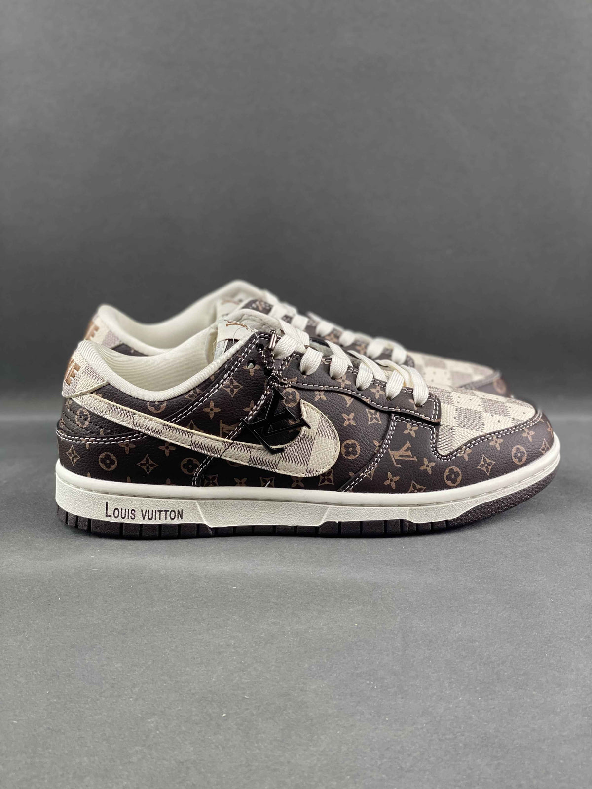 Custom Air Jordan 1 Monogram SJ2068-255 - Unique Style and Authenticity SneakerNational