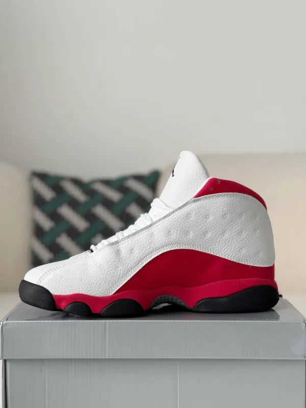 Air Jordan 13 Retro “Chicago” Sneakers – White, Red & Black - OMYGOODS