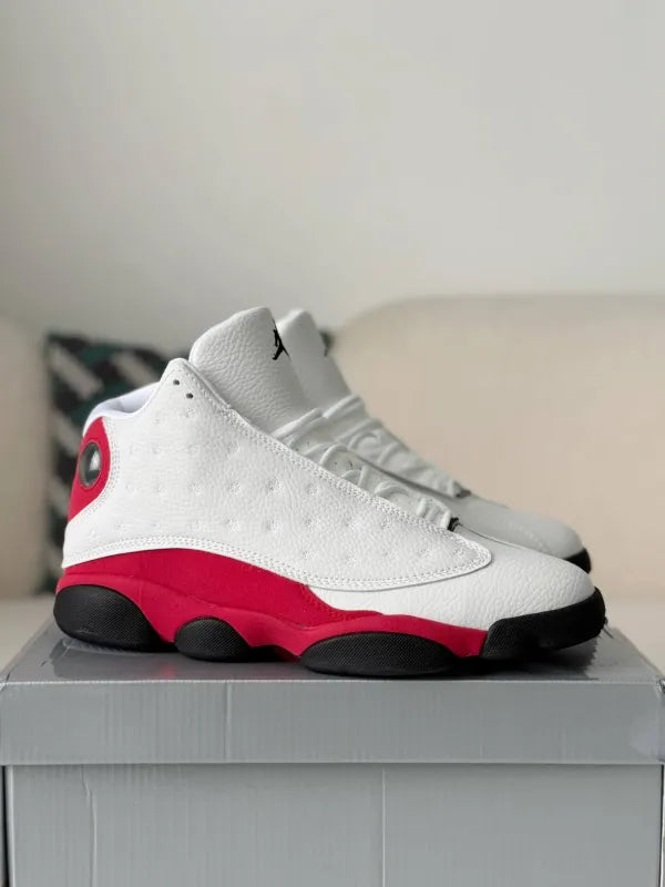 Air Jordan 13 Retro “Chicago” Sneakers – White, Red & Black - OMYGOODS