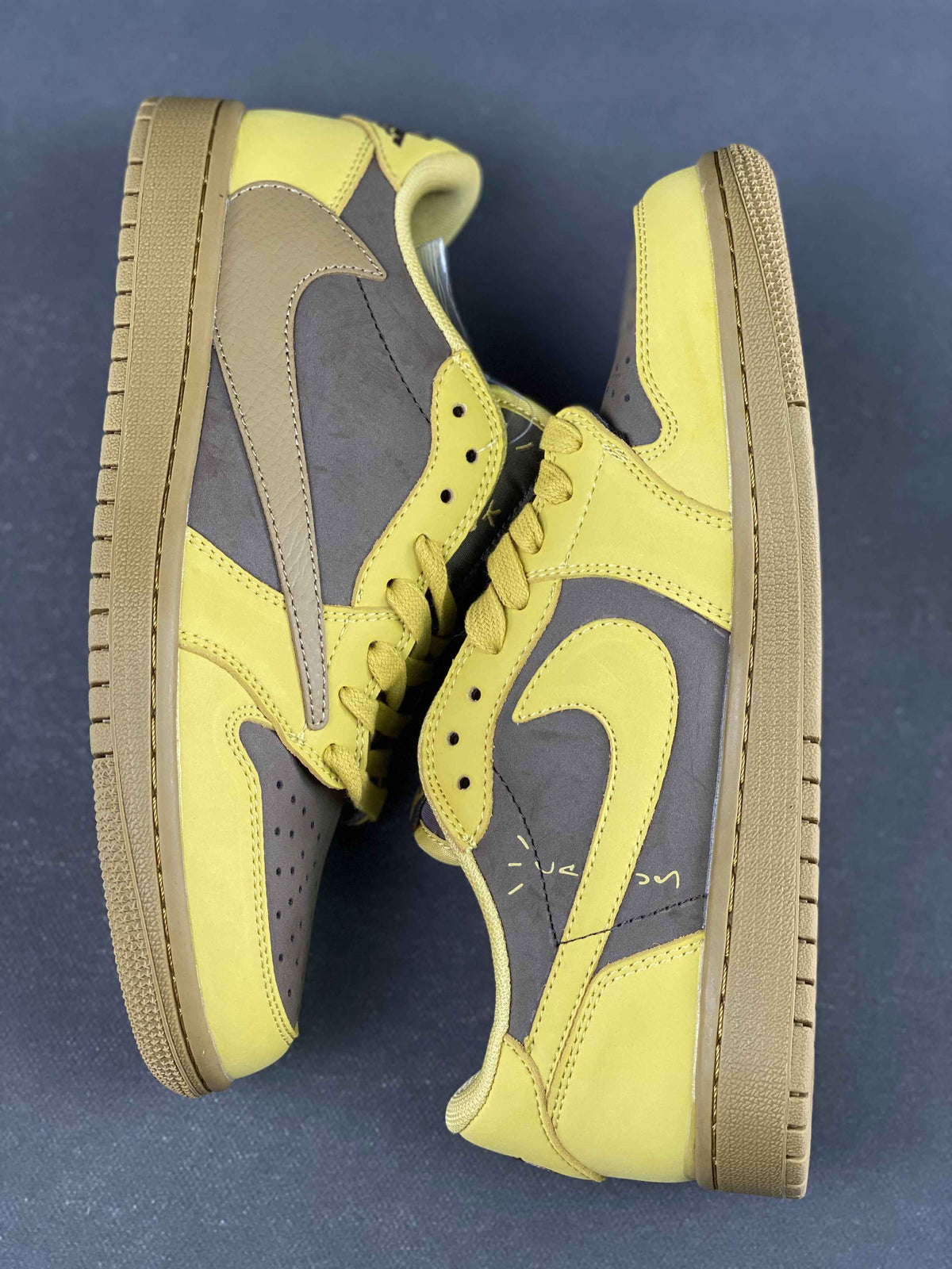 Custom Air Jordan 1 Low x Travis Scott DM7866 665 SneakerNational
