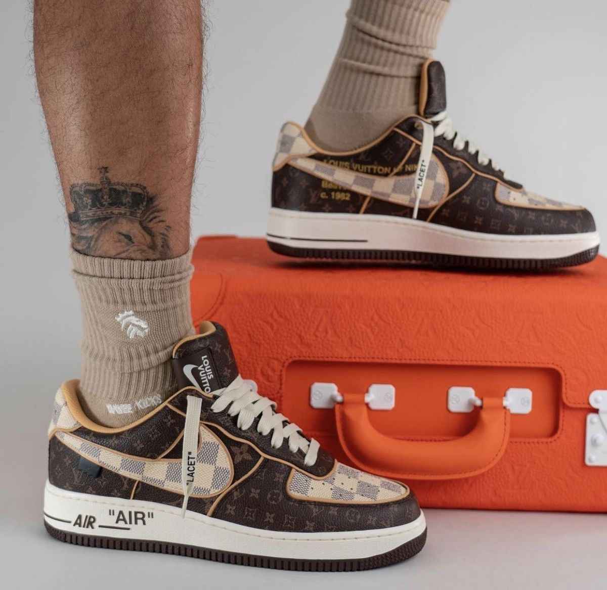 Custom Monogram Air Force 1 Low 07