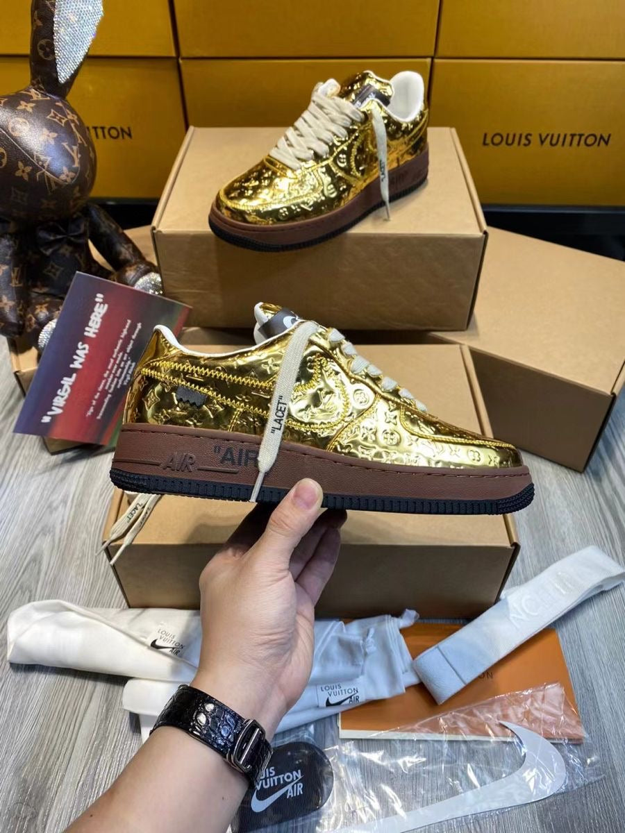 Off-White x Air Force 1 Gold 1A9VG0