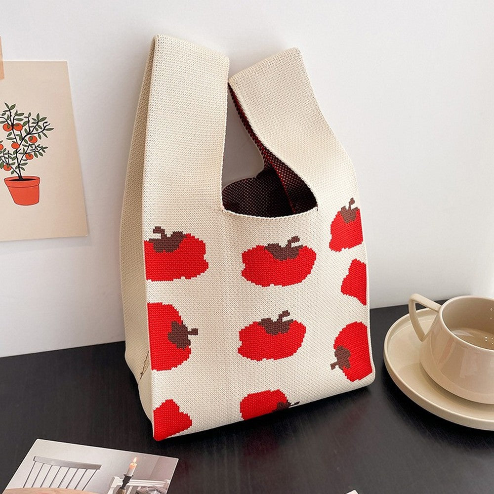Retro Pattern Knitted Handbag - Notkicks