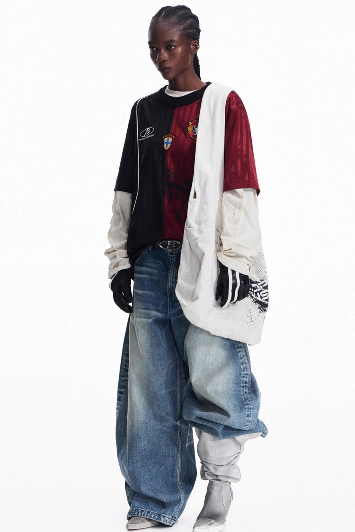 Men's Vintage Crew Neck Jersey Top - Notkicks