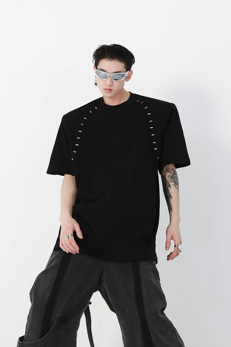 Structured Stitched Tee - Notkicks