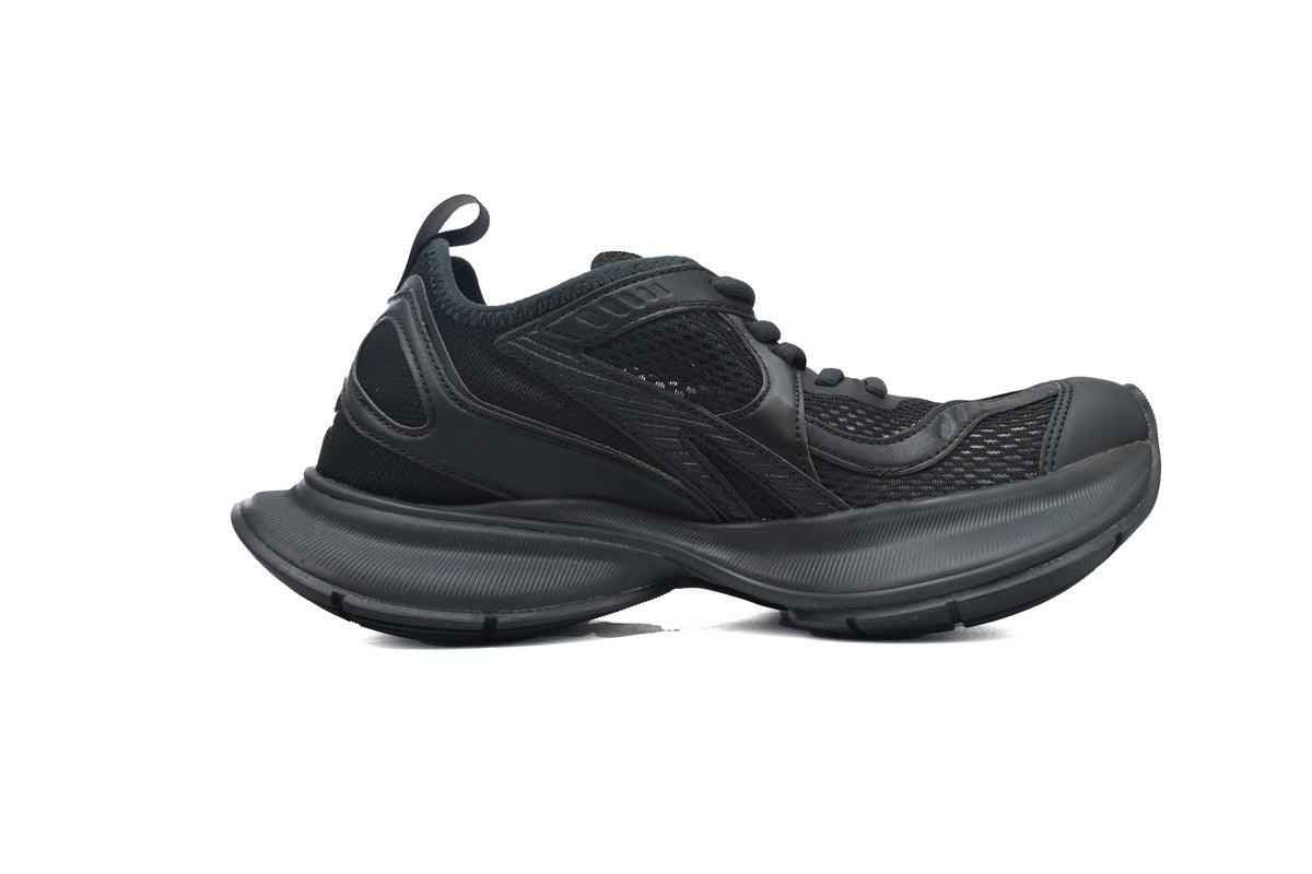 Custom BLCG Circuit Sneaker 'Worn-Out - Black SneakerNational
