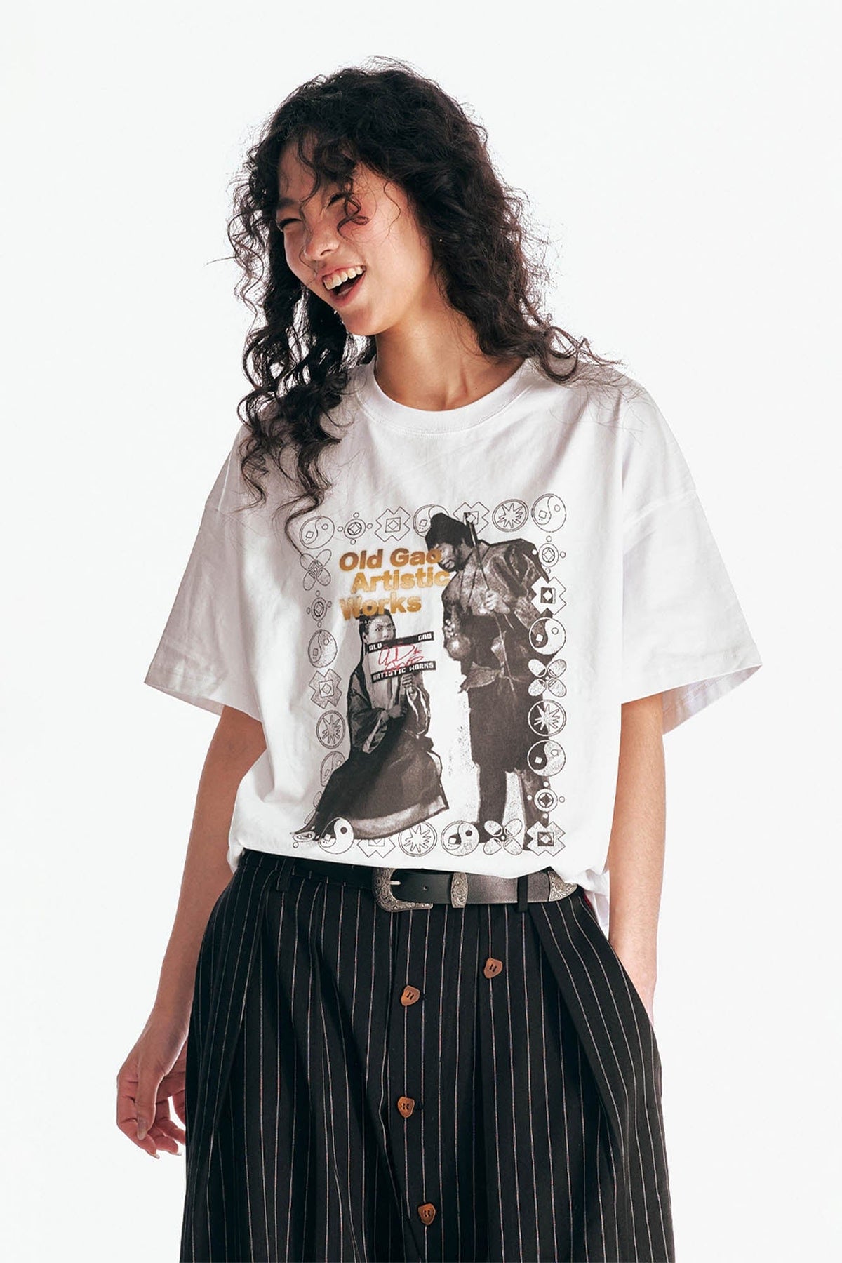 Retro Cinema Poster Cotton Tee - Notkicks