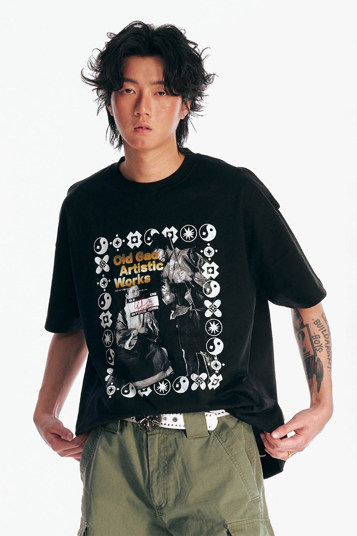 Retro Cinema Poster Cotton Tee - Notkicks
