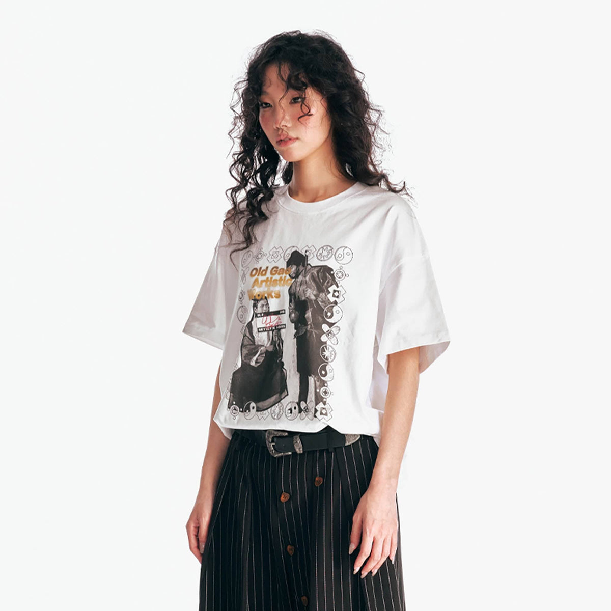 Retro Cinema Poster Cotton Tee - Notkicks