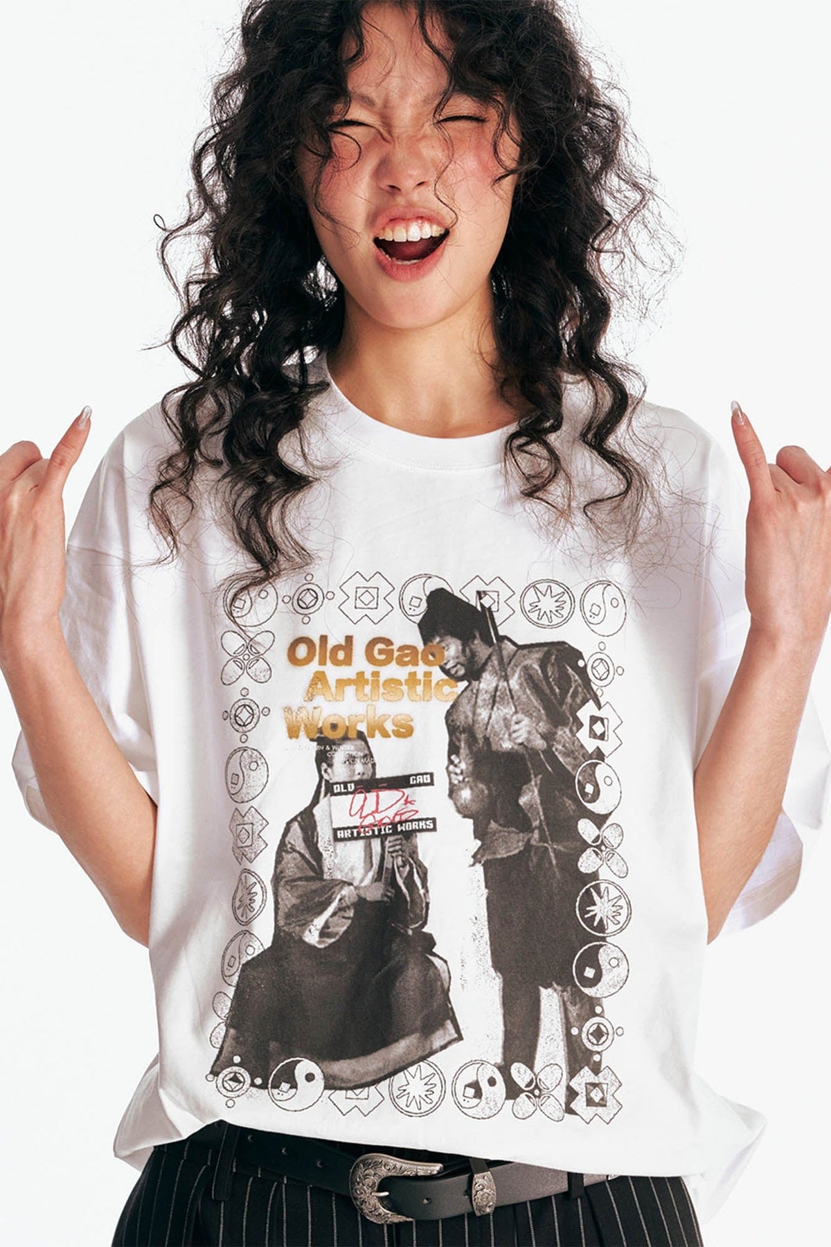 Retro Cinema Poster Cotton Tee - Notkicks